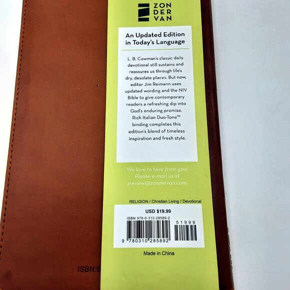 Streams in the Desert 366 Daily Devotional Readings COWMAN - Reimann Leather - Picture 5 of 6